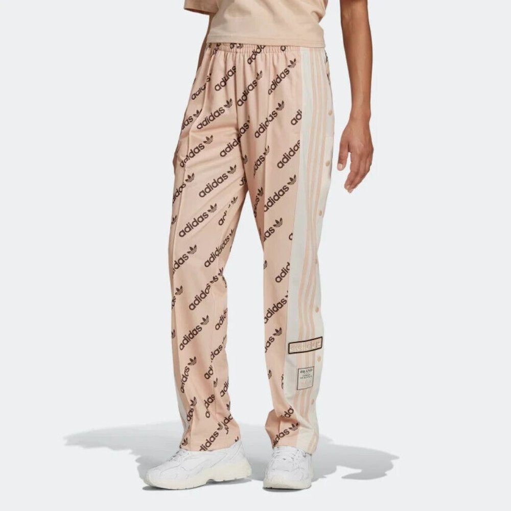 Adidas Originals Womens Halo Blush ADIBREAK Snap Button Track pants HM4882